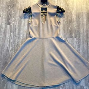 Beautiful beige party dress.